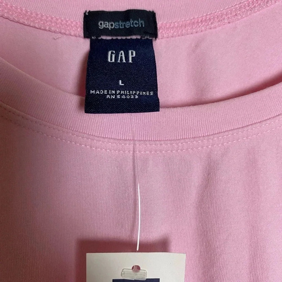 GAP NEW WOMENS PINK SHIRT TOP TSHIRT TEE SUMMER CASUAL SHIRTS TOPS TEES SIZE L - Picture 9 of 10